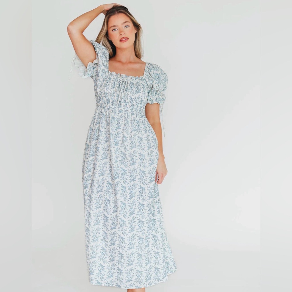 Worth Collective Savanna Steppe Dress Blue Size L